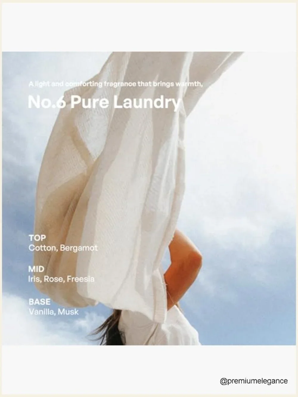 Large Reed Diffuser Set Pure Laundry Scent 500ml